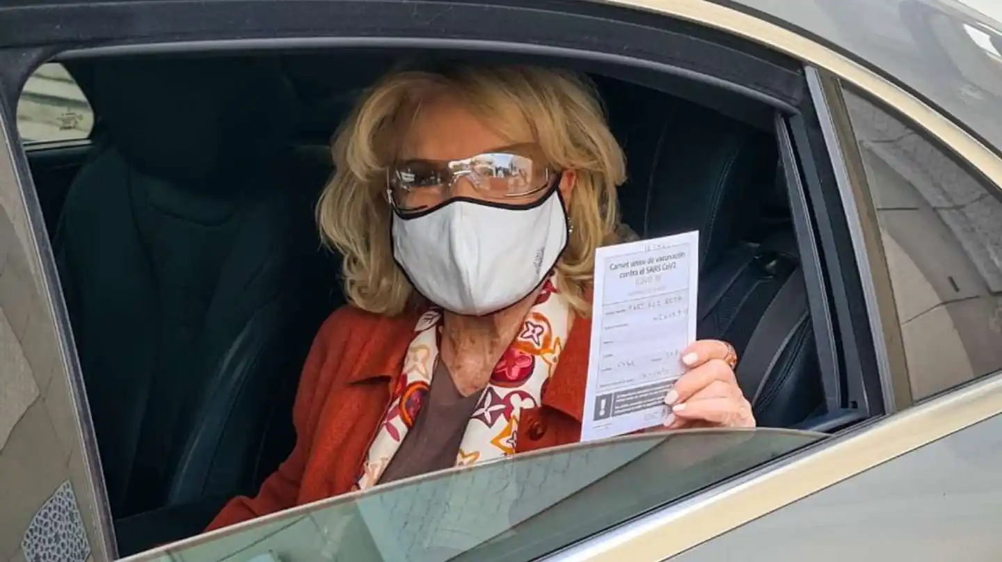 Mirtha Legrand recibió la vacuna contra el coronavirus
