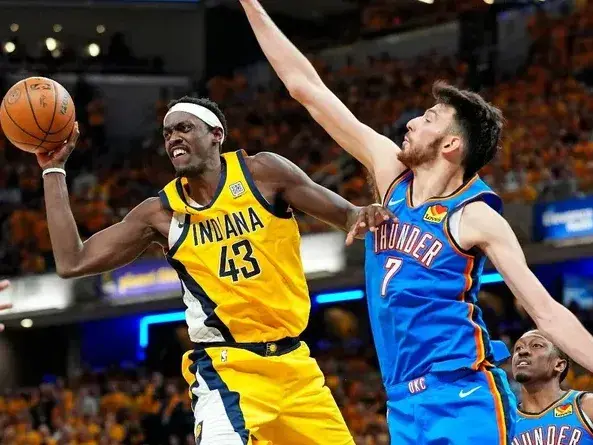 Acción a las  por el juego 6 de la final de la NBA:Pacers-Thunder, ¿habrá campeón?.