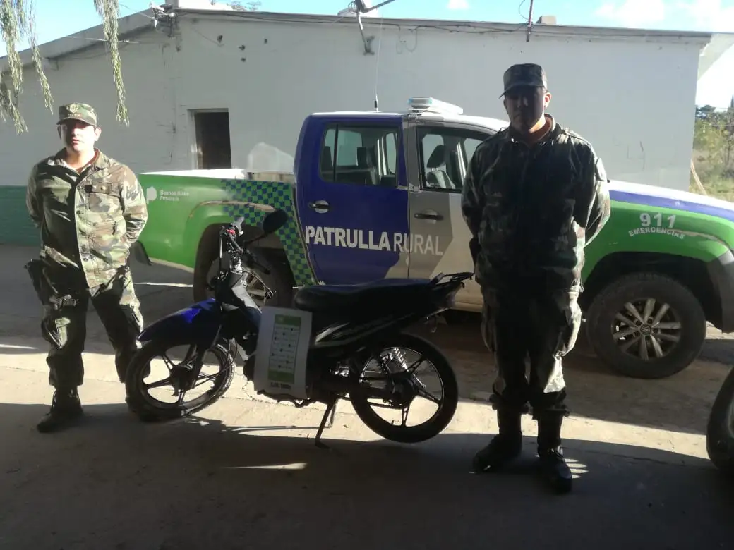 El Comando de Patrulla Rural secuestró motos y labró actas a cinco personas