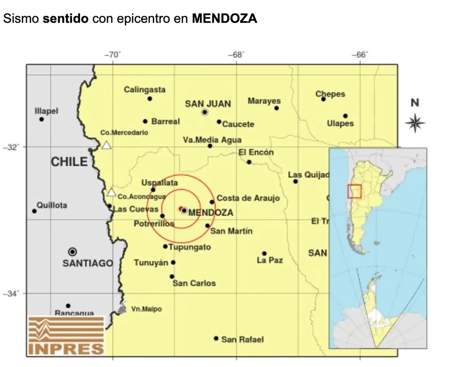 Sismo Mendoza