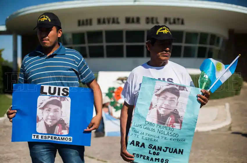 Submarino: familiares de tripulantes pasarán Navidad en la Base Naval