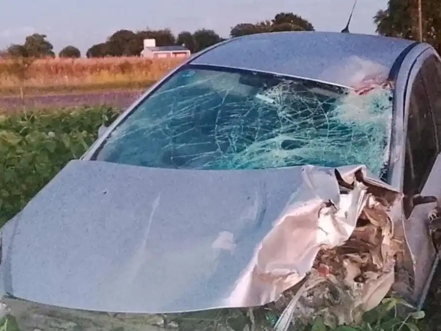 El siniestro vial ocurrió alrededor de las 4:50.