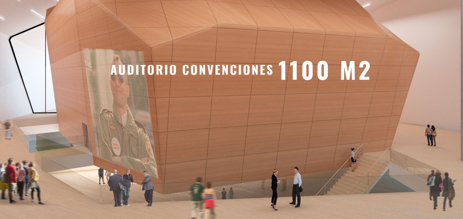 Ambicioso proyecto para construir el centro de convenciones sobre Fleming por 80 millones de dólares