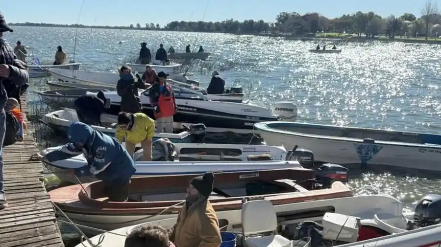 La Laguna de Chascomús volvió a ser escenario de un gran torneo de pesca de pejerrey