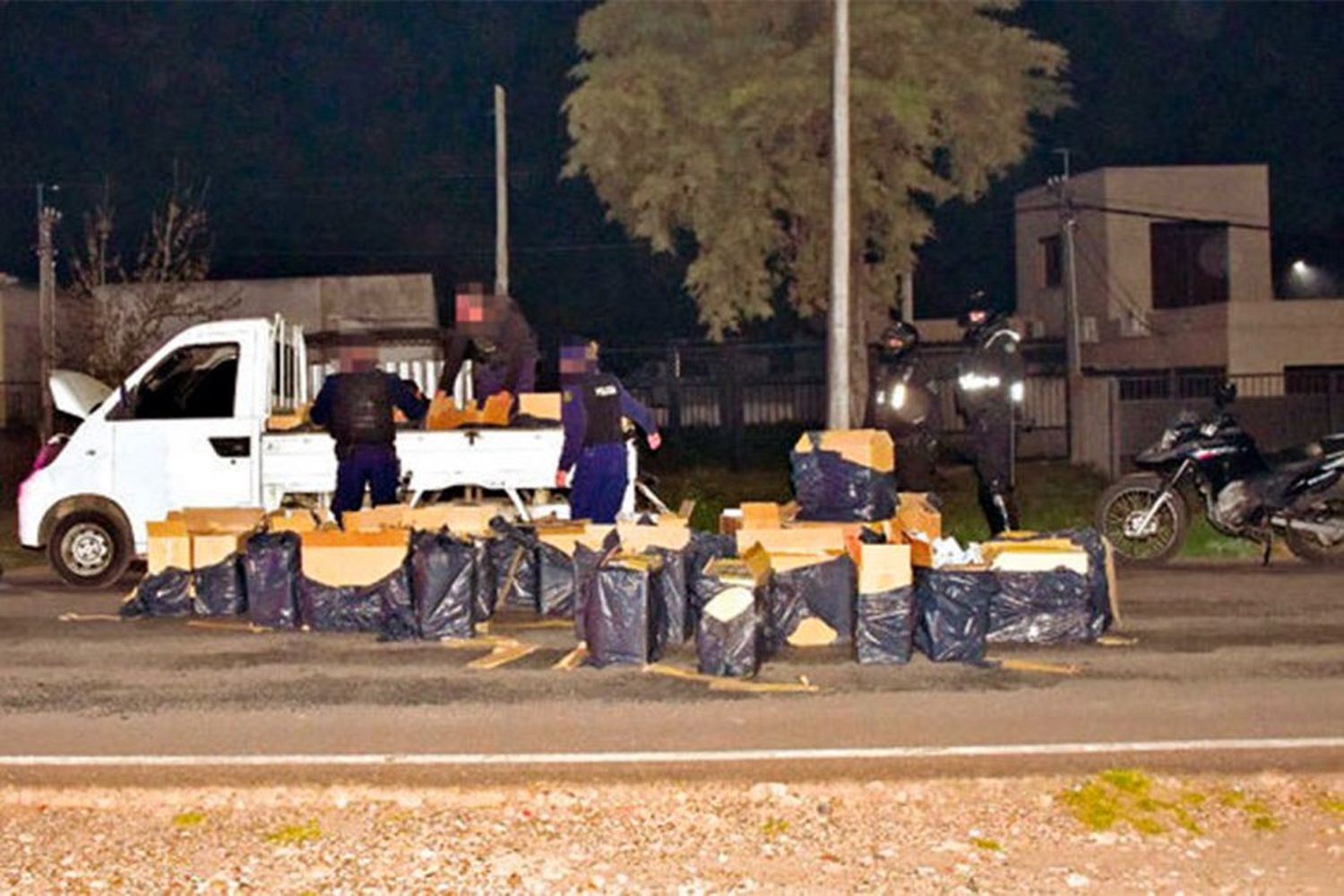 Incautaron en el Uruguay cargamento de cigarrillos de procedencia argentina