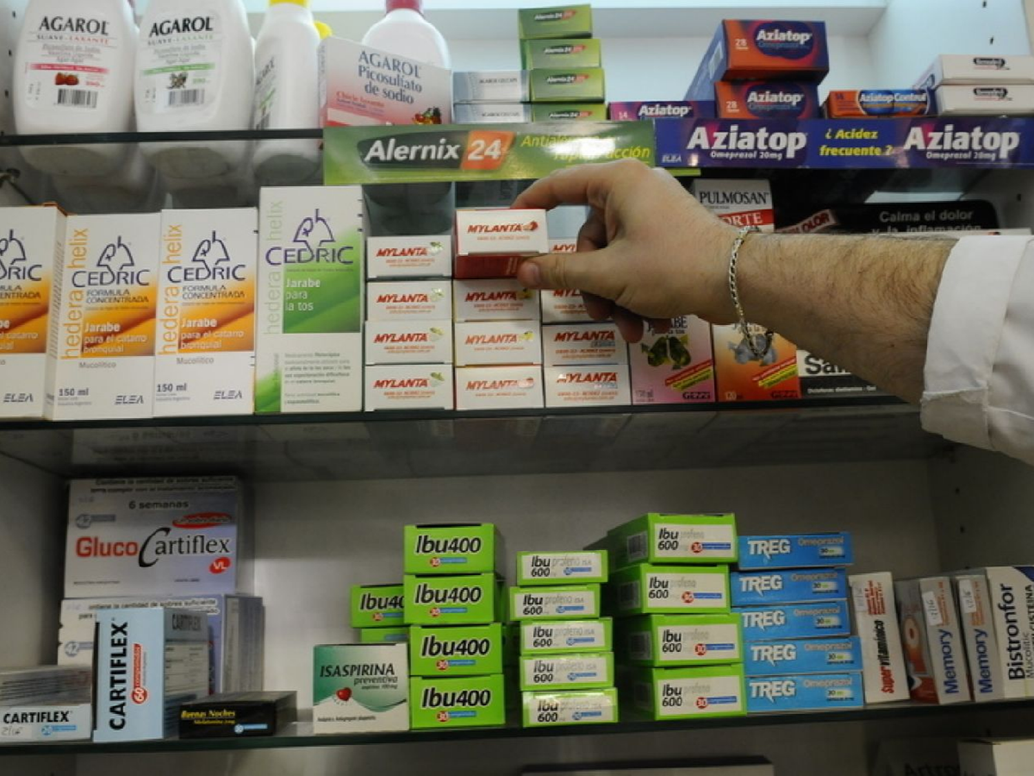 Los medicamentos aumentaron  un 10 % después de las Paso            
