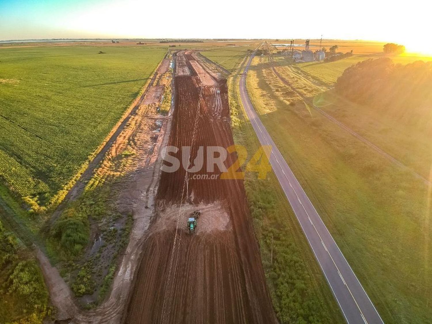 Enrico volvió a pedir que se licite un nuevo frente de obra en la autopista Rosario-Rufino