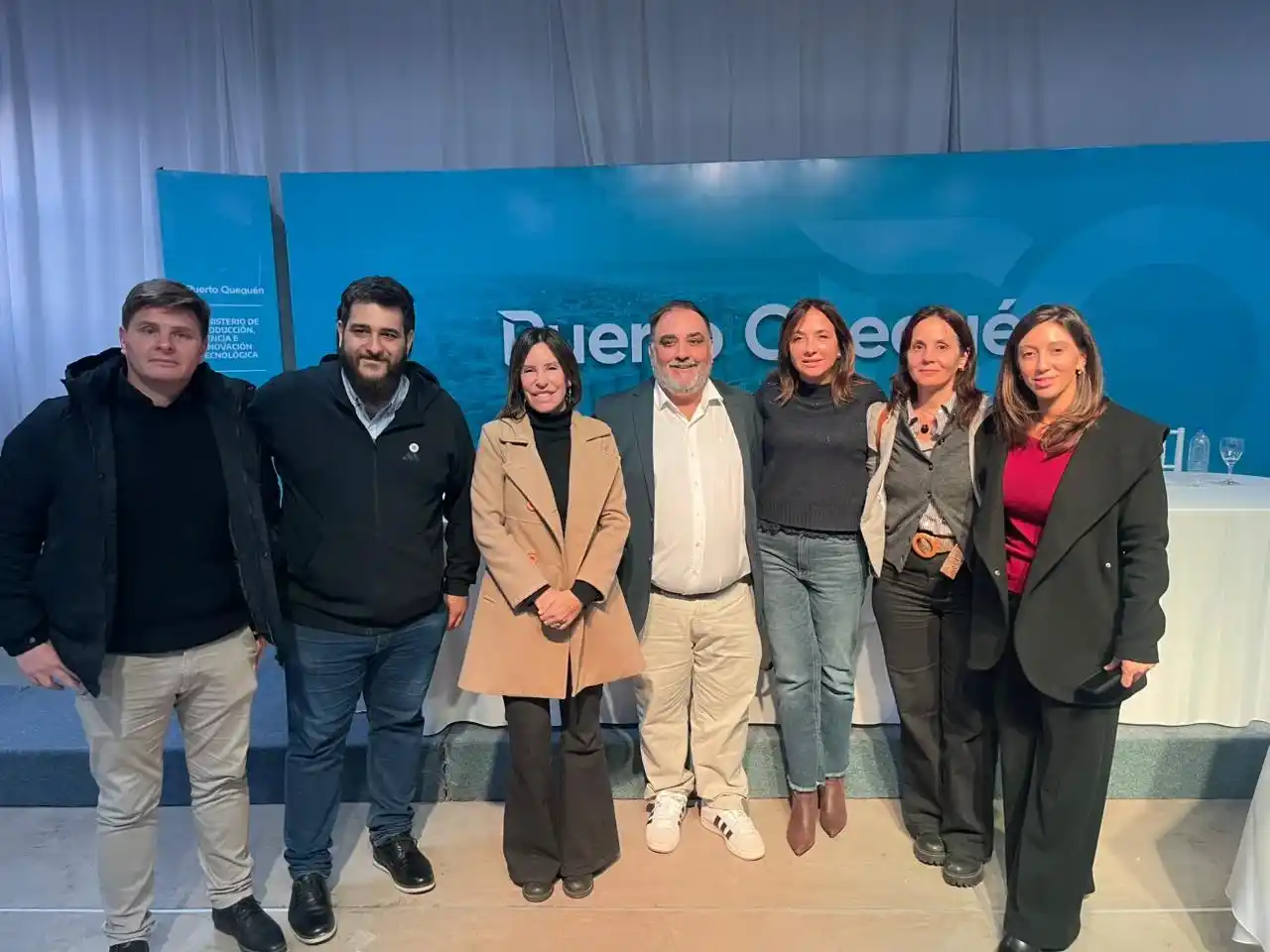 Sánchez Jauregui, en Puerto Quequén