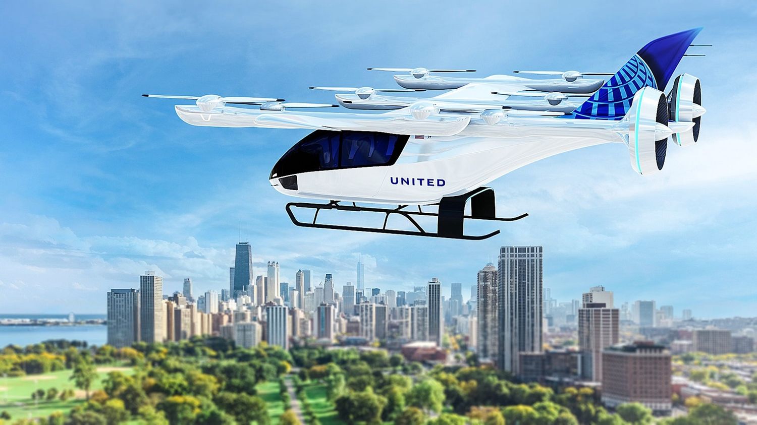 United to invest 15 million dollars in Eve’s eVTOL