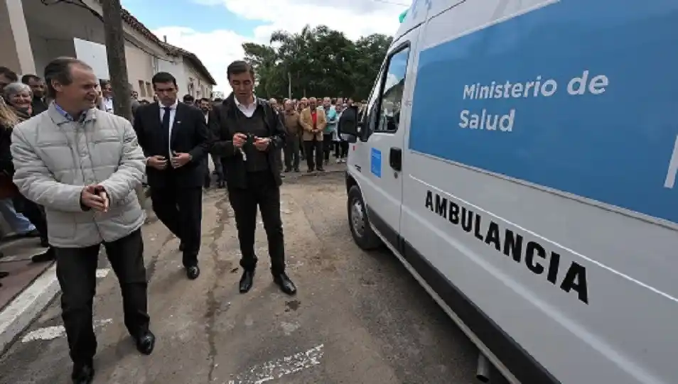 Bordet entregará una ambulancia al San Blas