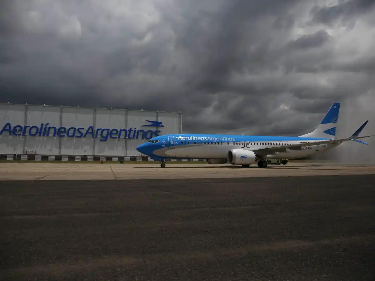 Aerolíneas Argentinas presentó un nuevo avión que salió al mercado este año