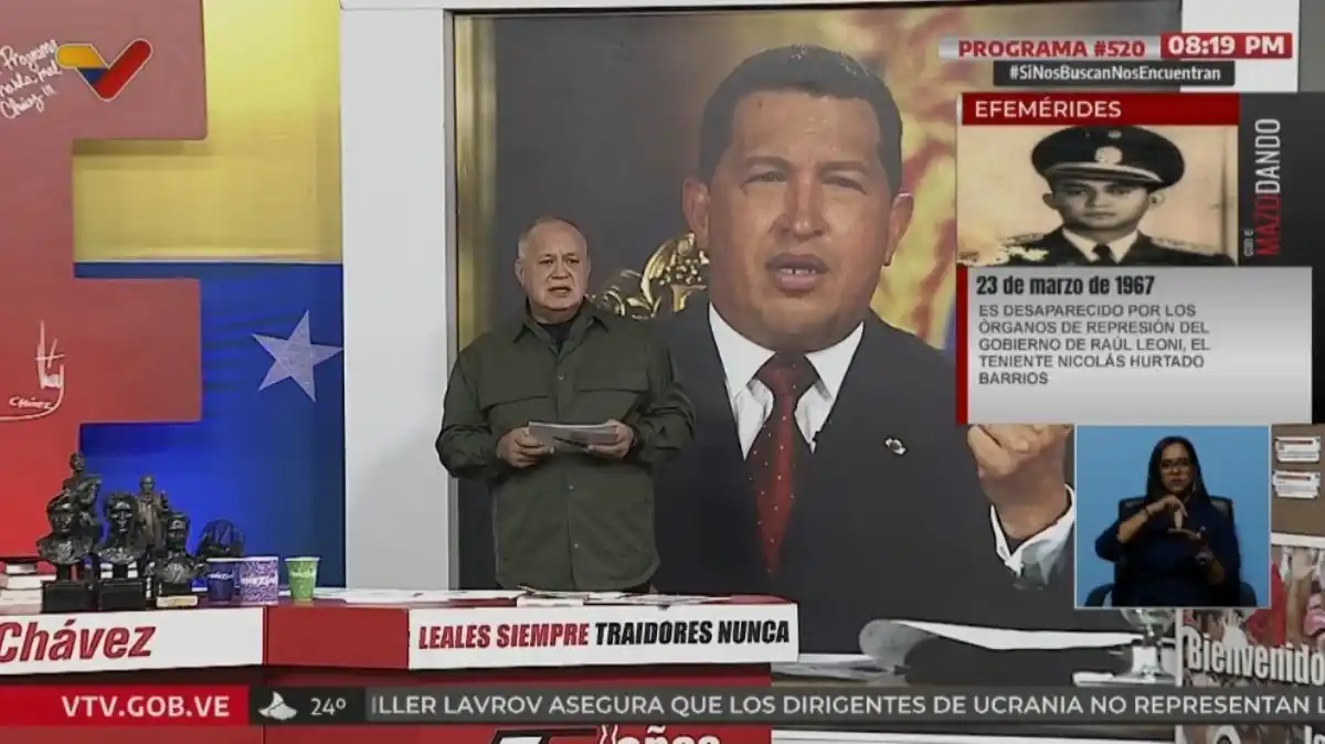 Diosdado Cabello criticó a la jerarquía eclesiástica por no pronunciarse sobre los migrantes venezolanos en El Salvador