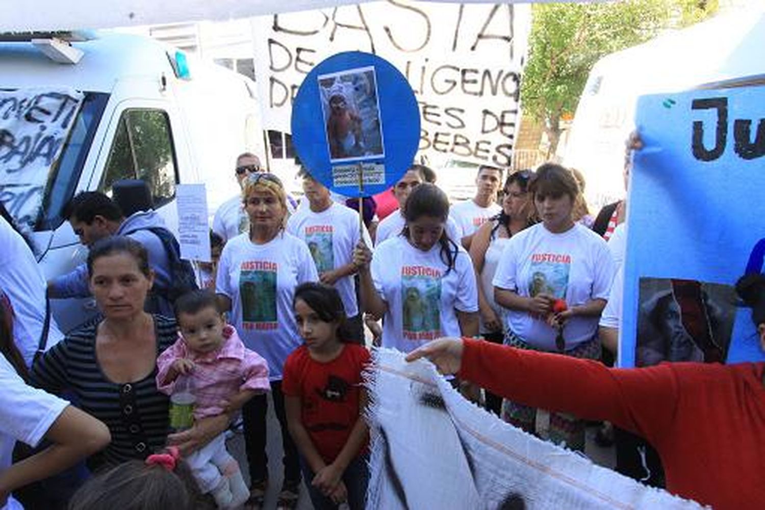Los familiares de Jonathan Roldán pidieron justicia en Paraná