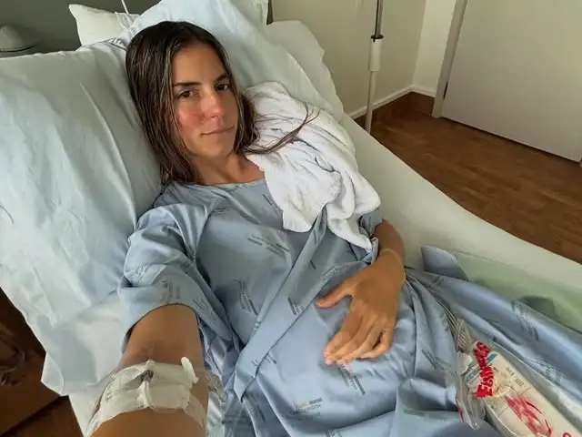 Belén Cantero logró reunir el dinero para su tratamiento contra el cáncer cerebral.