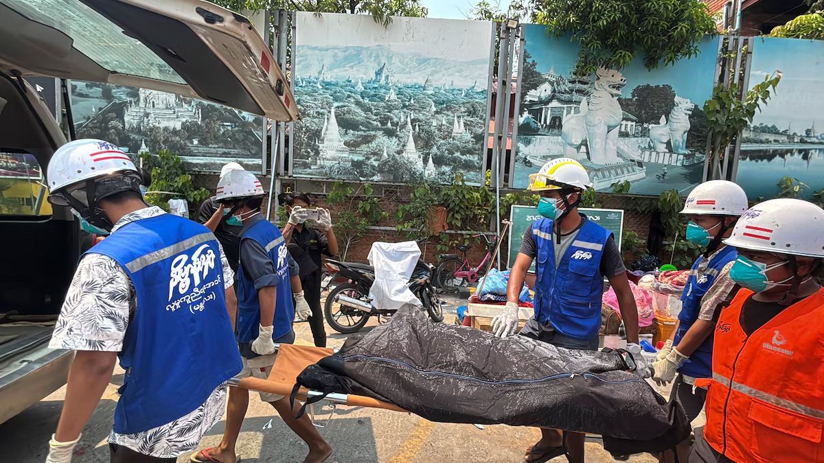 A una semana del terremoto en Myanmar, las autoridades reportaron más de 3.300 muertos y casi 4.800 heridos