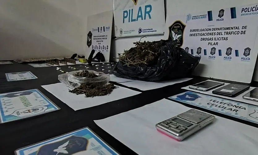 Detienen a un hombre acusado de vender drogas en Del Viso