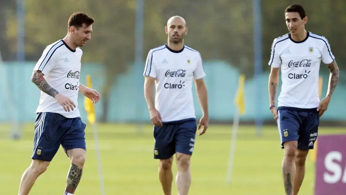 Messi - Mascherano - Di María