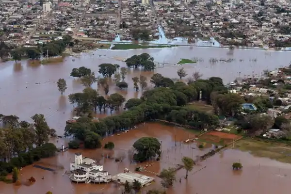 Crecida del Uruguay: en Concordia hay unas 300 familias autoevacuadas