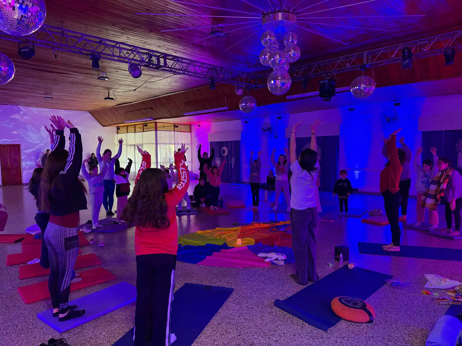 Docentes de primer nivel impartieron las clases de yoga y meditación. Foto: MVT