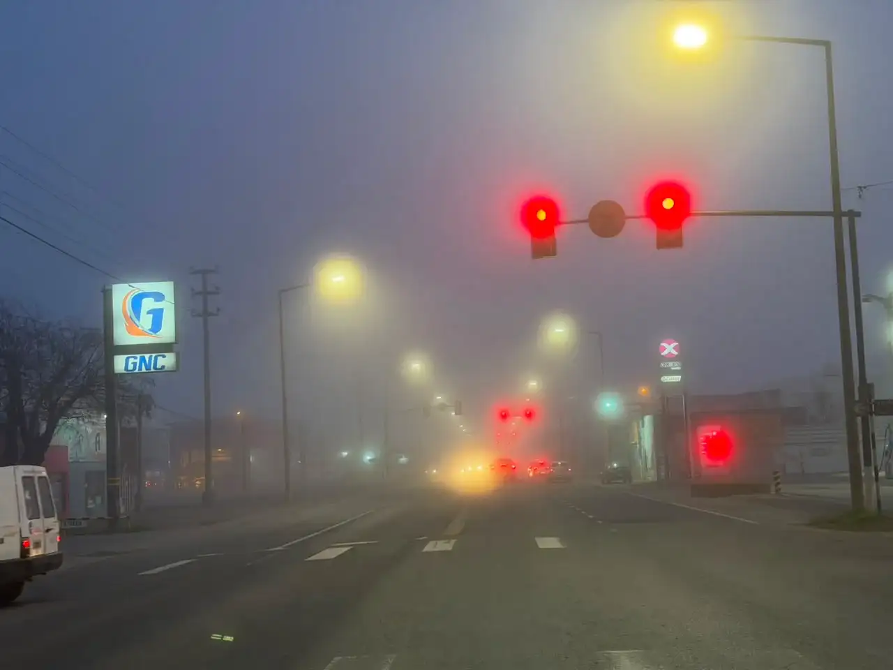 Niebla ruta 8
