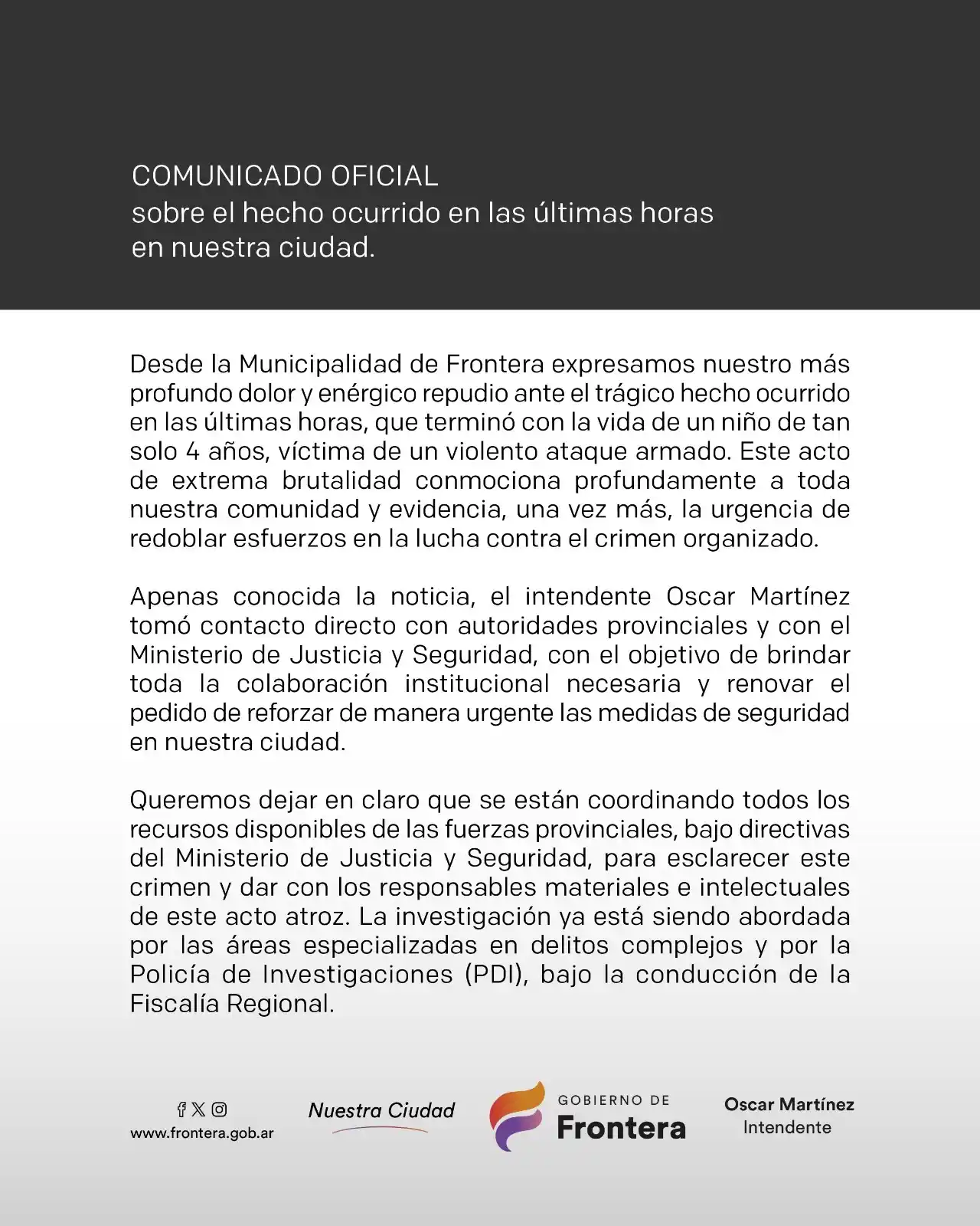 comunicado