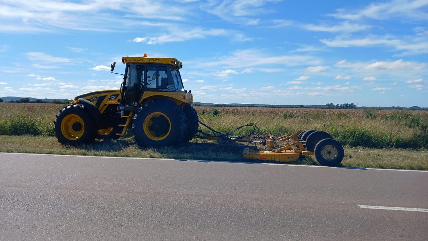 En Córdoba, Vialidad Nacional realiza trabajos de mantenimiento sobre rutas nacionales de la provincia.