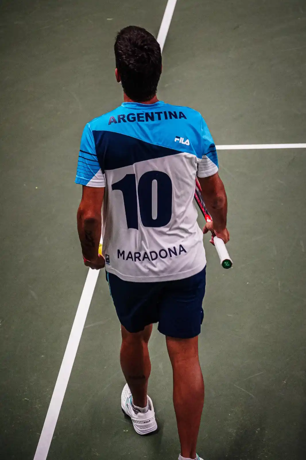 FOTO AAT Máximo González, en la práctica de ayer.