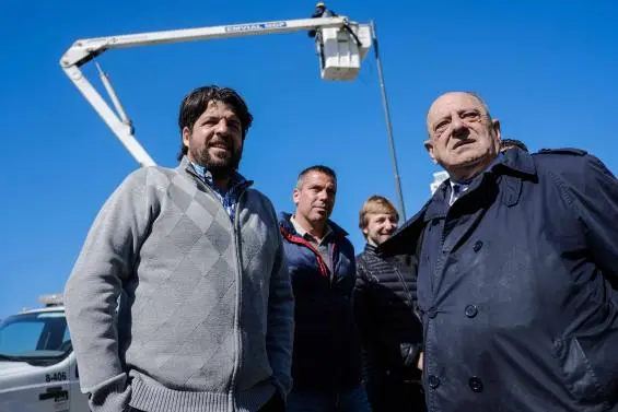 Lleva instaladas 1.590 luminarias en Mar del Plata