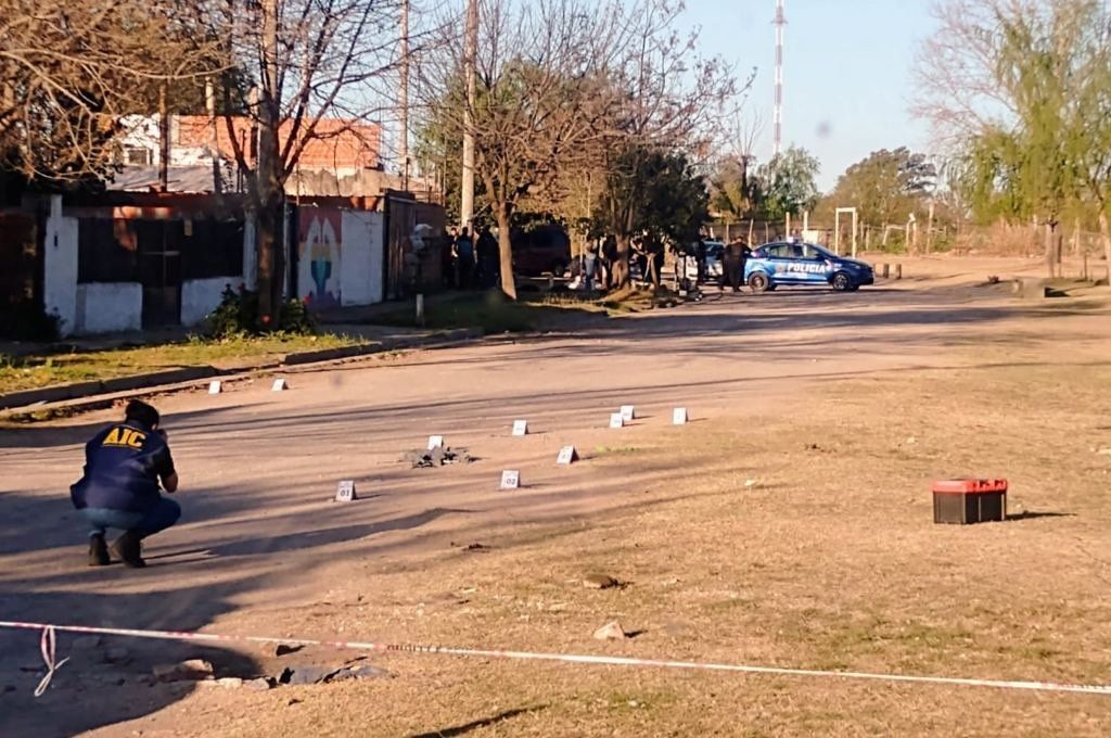 Rosario: demencial balacera termina con dos muertos en la zona sur 