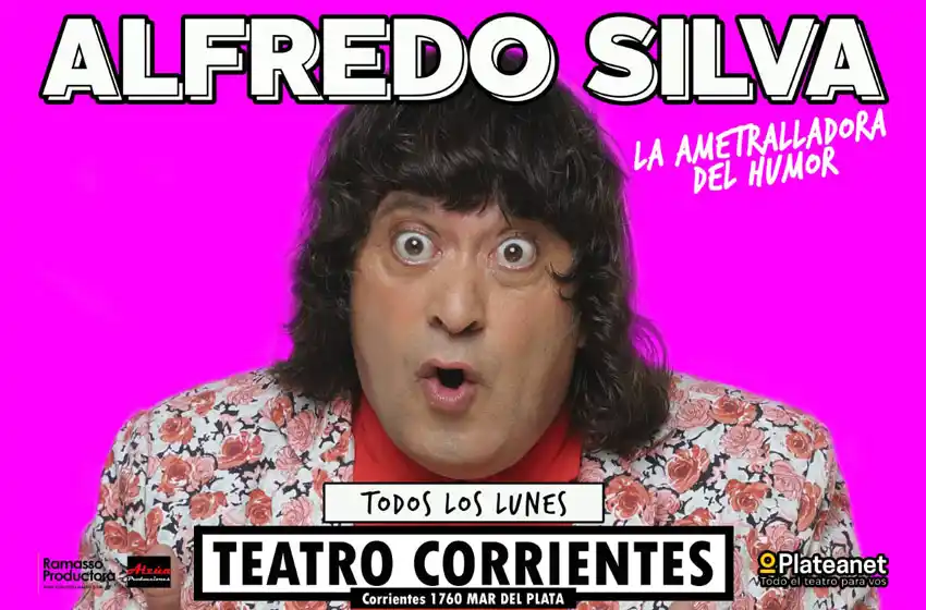 Con un chiste tras otro, el humor de Alfredo Silva hace reír a Mar del Plata