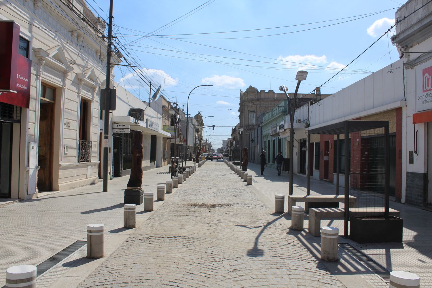 Centro Comercial a Cielo Abierto: habilitan la segunda cuadra