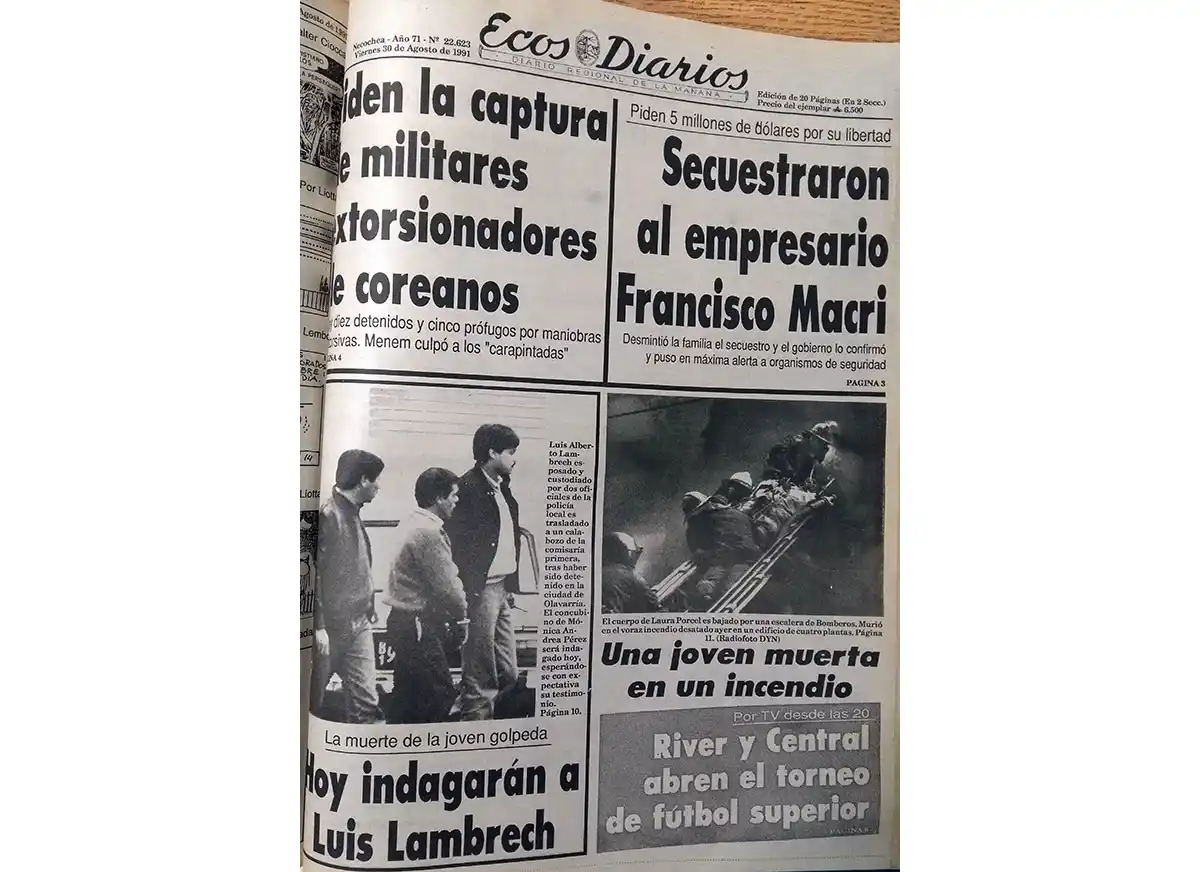Viernes 30 de Agosto de 1991