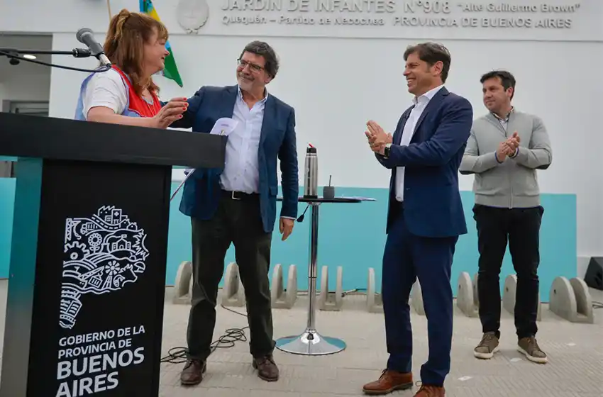 Se inauguró el edificio del Jardín de Infantes N° 908 de Quequén