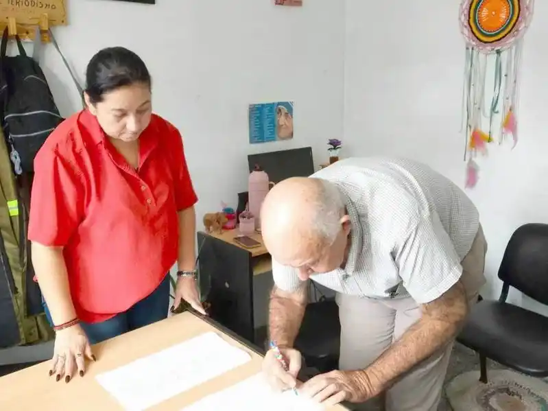 Acordaron impulsar oportunidades de 
formación para personas con discapacidad