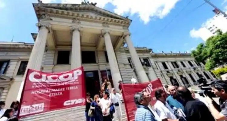 Este martes habrá  paro de Cicop y de ATE