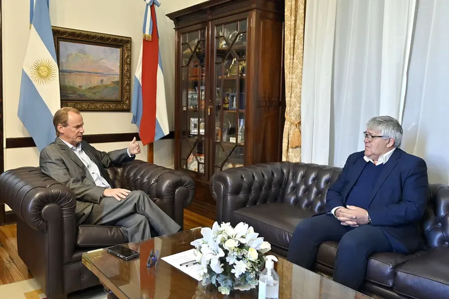 Iosper: Bordet y Cañete dialogaron sobre la situación de la obra social