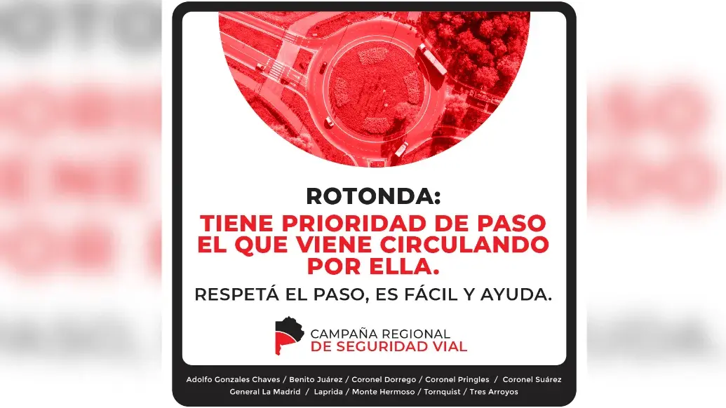 Campaña Regional de Seguridad Vial: