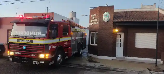 En el hecho intervino personal del Cuartel de Bomberos de Villa Italia.
