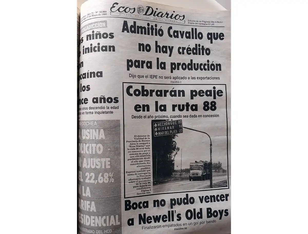 Lunes 18 de Mayo de 1992