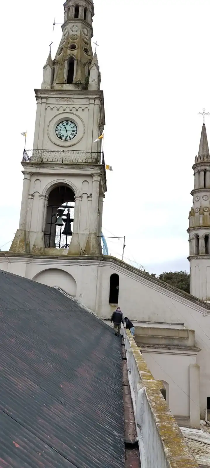 Comenzaron las obras de puesta en valor del Templo Parroquial San Antonio
