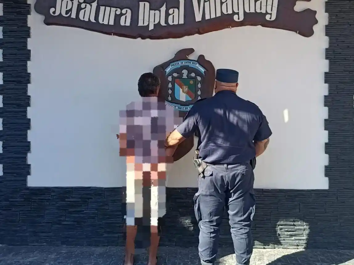 Hombre detenido por desobediencia judicial en barrio Las Rosas