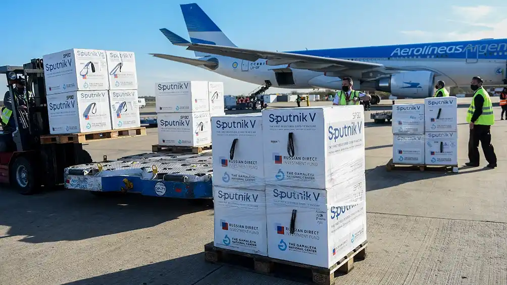 Argentina recibió más de un millón de vacunas en las últimas 24 horas