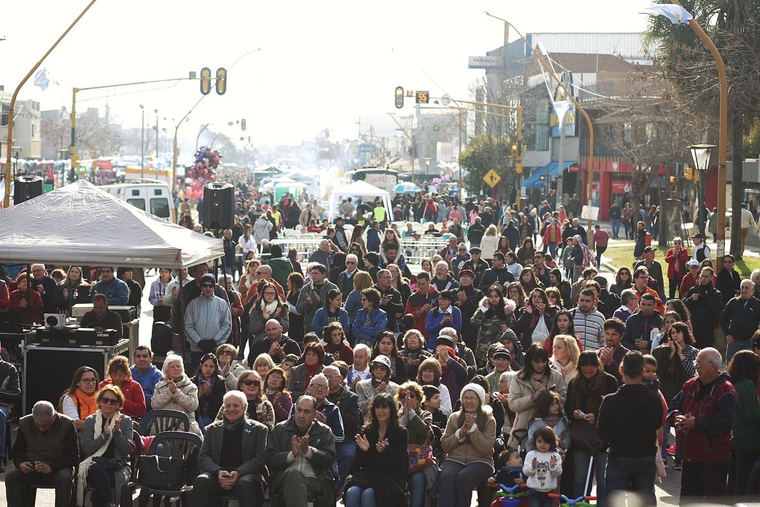 Aristóbulo del Valle se viste de fiesta para celebrar el Día de la Independencia