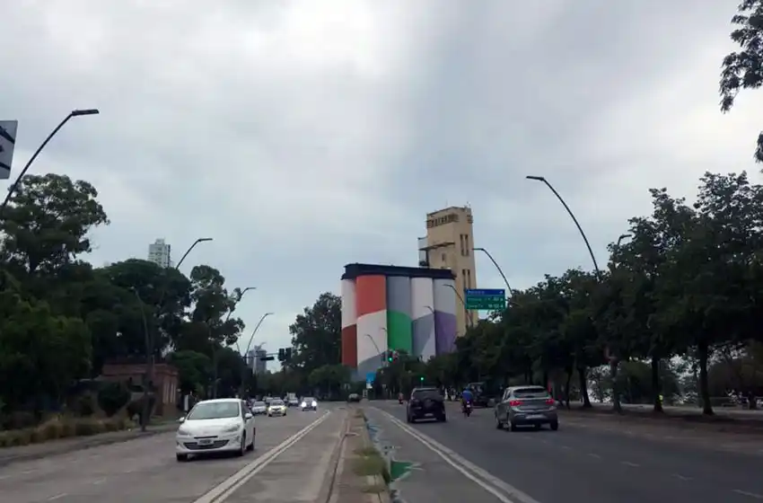 Miércoles frío con probabilidad de chaparrones en Rosario