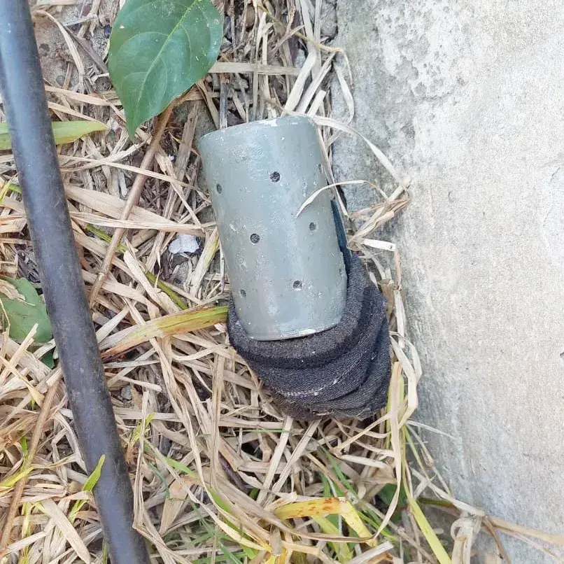 Hallaron una granada de gas lacrimógeno en el cielorraso de una vivienda