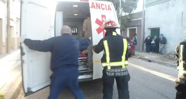 Accidente en obra en construcción: “El paciente perdió el conocimiento y se le practican estudios”