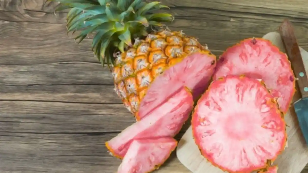 La exclusiva y genéticamente modificada piña rosada de Costa Rica