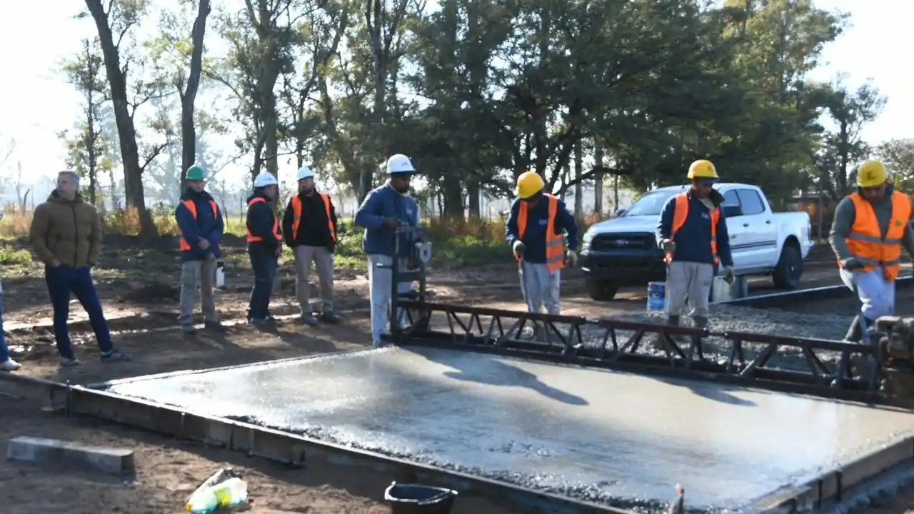 El loteo La Arbolada II ya tiene en marcha sus primeras obras de pavimentación