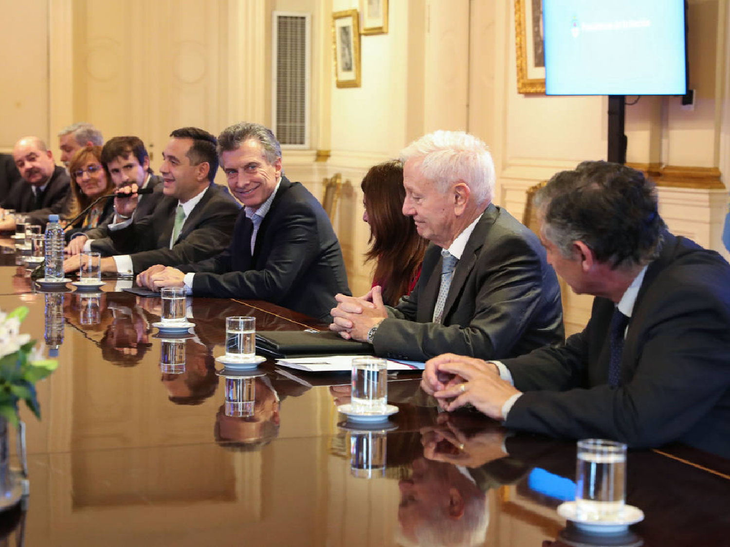 Macri recibió a rectores de las universidades nacionales