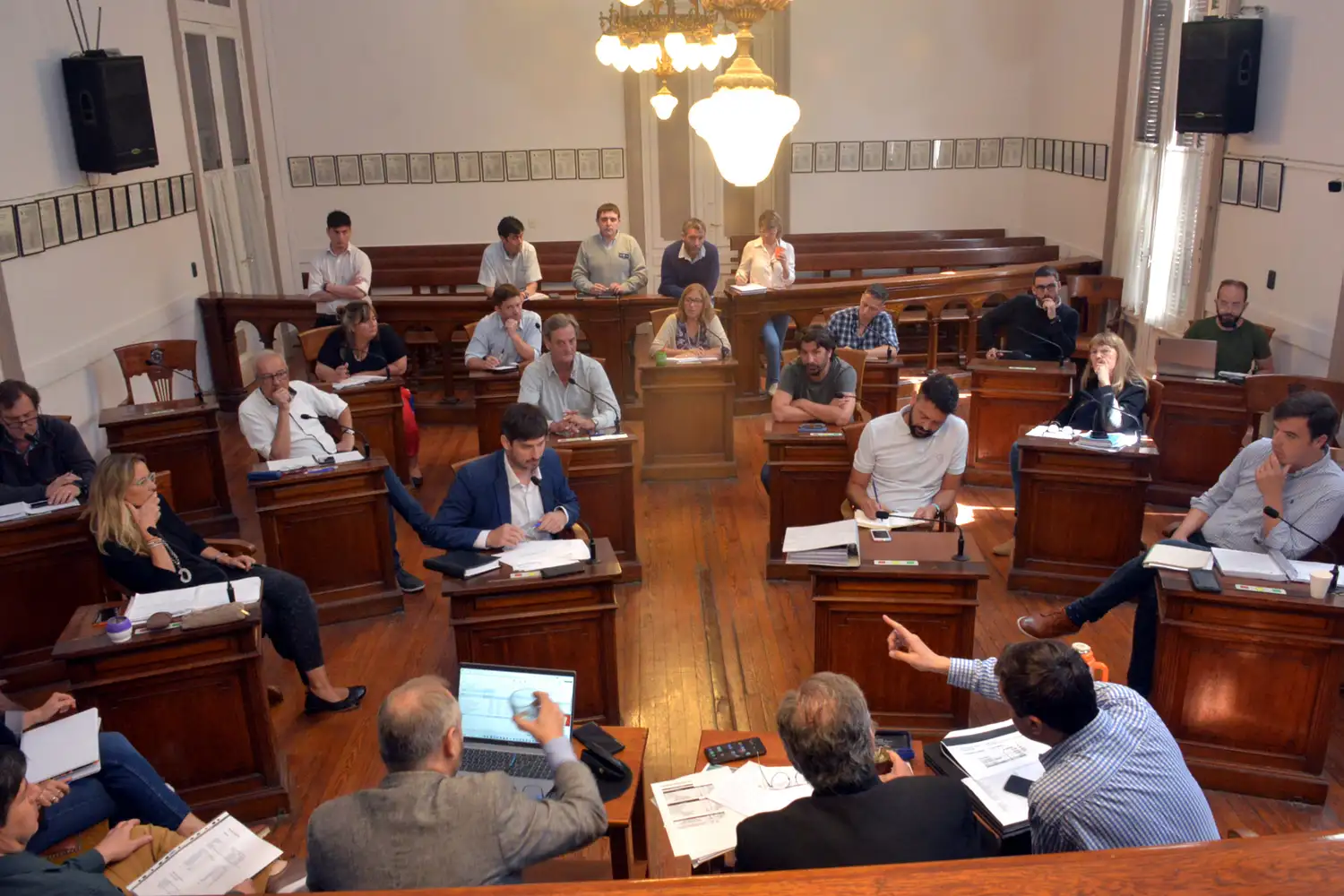 La semana pasada, el Concejo recibió a los integrantes de la Secretaría de Economía para abordar los detalles del Presupuesto.